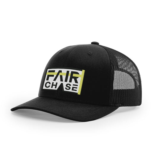 FAIRCHASE Black Patch Hat